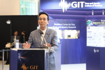 GIT โชว์แชมป์ผลงานวิจัย GIT Outstanding Research & Innovations Award 2026ภายในงาน “Bangkok Gems & Jewelry Fair” ครั้งที่ 74 ระหว่างวันที่ 8-12 กันยายน 2569 ณ ศูนย์การประชุมแห่งชาติสิริกิติ์