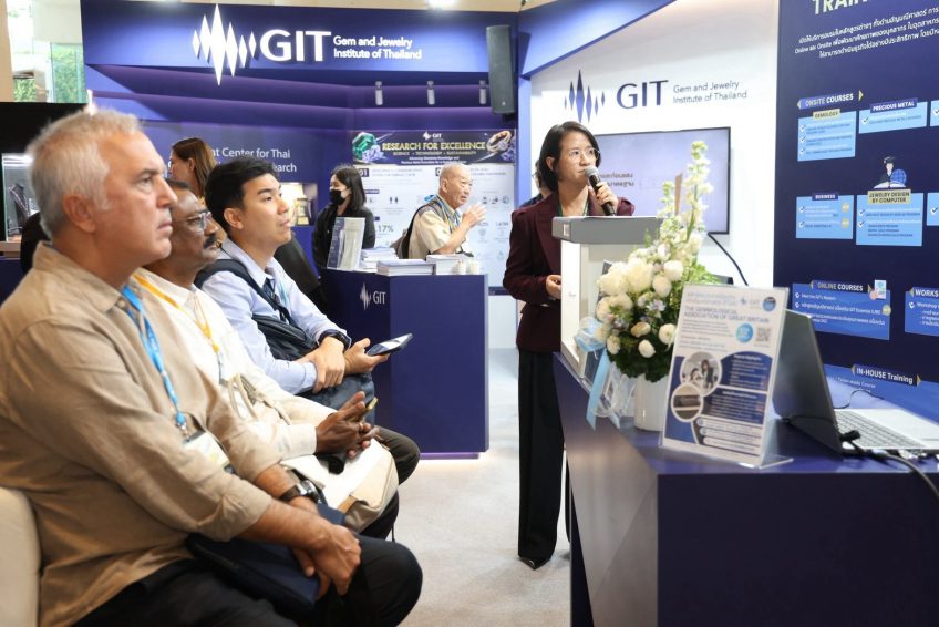 GIT ปลื้มกระแสตอบรับ การจัดแสดงผลงานภายในงาน Bangkok Gems & Jewelry Fair ครั้งที่ 74